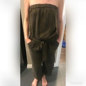 BeBe Tube Top Jumpsuit Romper